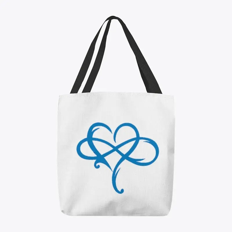 Blu Vision Oracle All Over Tote Bag